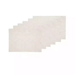 Warm Neutral Leaves Placemats, Set of 6