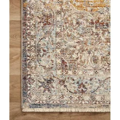Warm Neutral Lucca Area Rug, 6x9