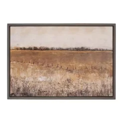 Warm Rustic Landscape Framed Art Print