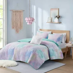 Watercolor Tie-Dye 3-pc. Twin/Twin XL Quilt Set