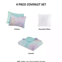 Watercolor Tie-Dye 3-pc. Twin/Twin XL Quilt Set
