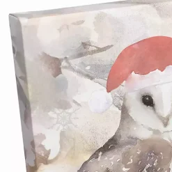 Watercolor Woodland Creatures Canvas Art Print