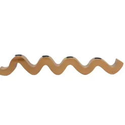 Wavy Wood Taper Candle Runner