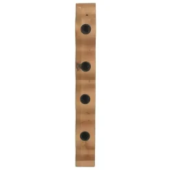 Wavy Wood Taper Candle Runner