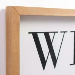 We Love Because He First Loved Us Wall Plaque