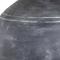 Weathered Black Ceramic Rhys Table Lamp