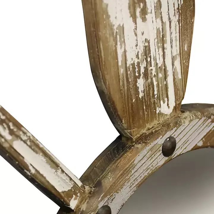 Weathered Paddle Wall Mirror