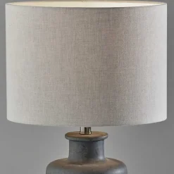 Weathered Stone Jug Table Lamp