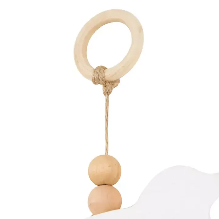 Welcome Bird Shaped Wood Wall Sign