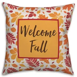 Welcome Fall Double Sided Outdoor Pillow
