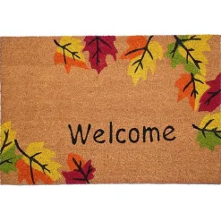 Welcome Falling Leaves Doormat, 36x24 in.