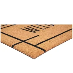 Welcome Natural Linear Doormat