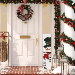 Welcome Snowman Christmas Porch Board