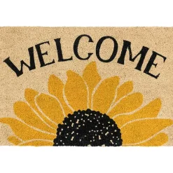 Welcome Sunflower Doormat