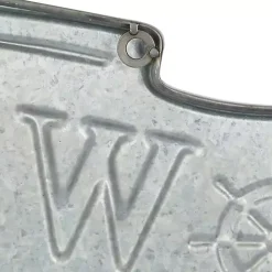 Welcome To The Beach Metal Wall Plaque