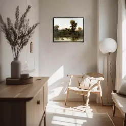 Wetland Landscape Framed Art Print