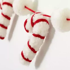 Whimsical Candy Cane Garland