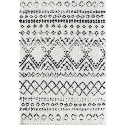 Whisper White Moon Accent Rug, 2x8