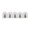 White Arched Wall Hooks