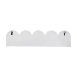 White Arched Wall Hooks