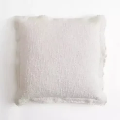 White Coco Flange Pillow