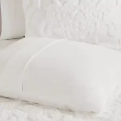 White Damask Full/Queen 3-pc. Comforter Set