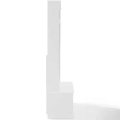 White Ellison Hall Tree with Storage Bench