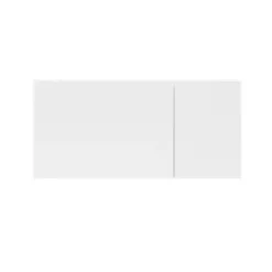 White Eva Mirrored 2-pc. Vanity Set