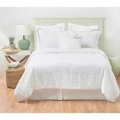 White Eyelash 5-pc. King Comforter Set