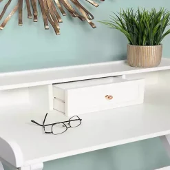 White Folding Caty Desk