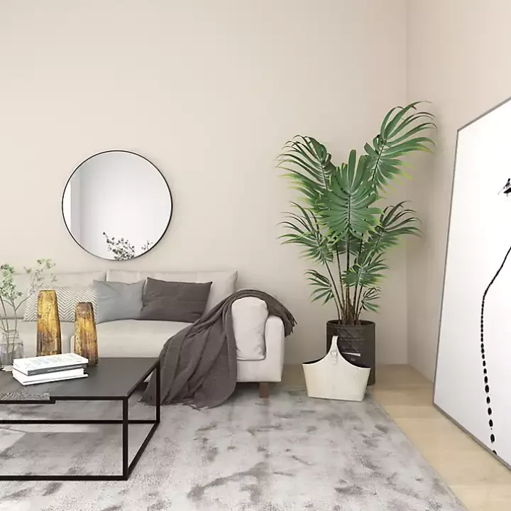 White Leather Textured Magazine Rack