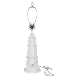 White Lighthouse Table Lamp