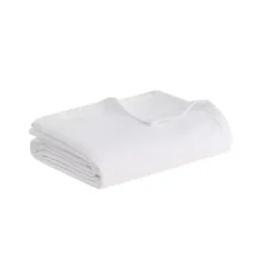 White Lightweight Cotton Full/Queen Blanket