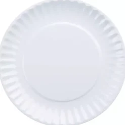 White Melamine 12-pc. Picnic Plate Set