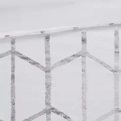 White Metallic 4-pc. Twin/Twin XL Comforter Set
