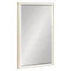 White Oakhurst Rectangle Wall Mirror, 30 in.