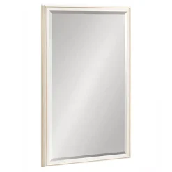 White Oakhurst Rectangle Wall Mirror, 30 in.