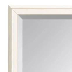 White Oakhurst Rectangle Wall Mirror, 30 in.