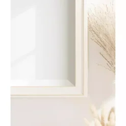 White Oakhurst Rectangle Wall Mirror, 30 in.