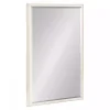 White Oakhurst Rectangle Wall Mirror, 36 in.