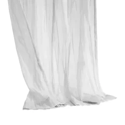 White Paloma Curtain Panel, 95 in.