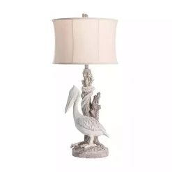 White Pelican Coastal Table Lamp