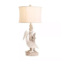 White Pelican Coastal Table Lamp