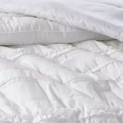 White Quilted King 5-pc. Comforter Set