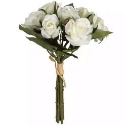 White Roses Bundle Bouquets, Set of 3