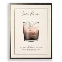 White Russian Framed Art Print