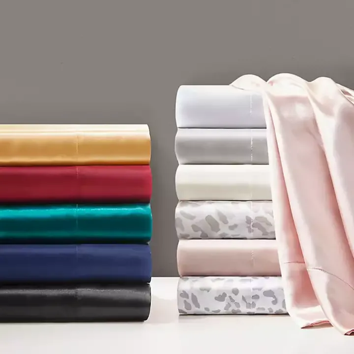 White Satin Standard 2-pc. Pillow Case Set