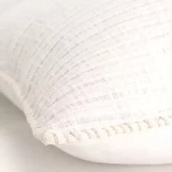White Simple Texture Pillow
