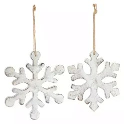 White Snowflake 12-pc. Christmas Ornament Set