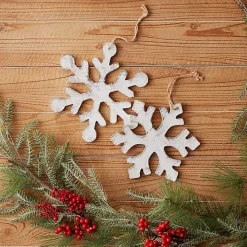 White Snowflake 12-pc. Christmas Ornament Set